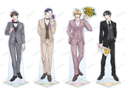 タキシードver. 特大アクリルスタンド全4種