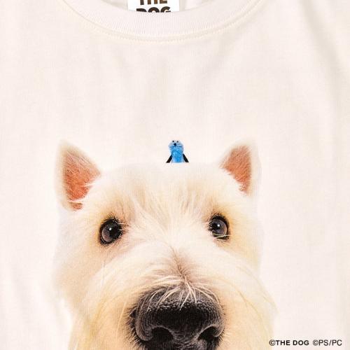 ウエスト・ハイランド・ホワイト・テリアとスンスンのTシャツのプリント部分