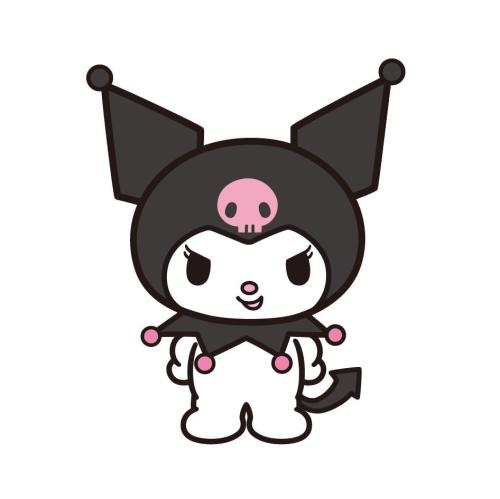 黒いずきんとピンクのどくろが特徴のクロミ