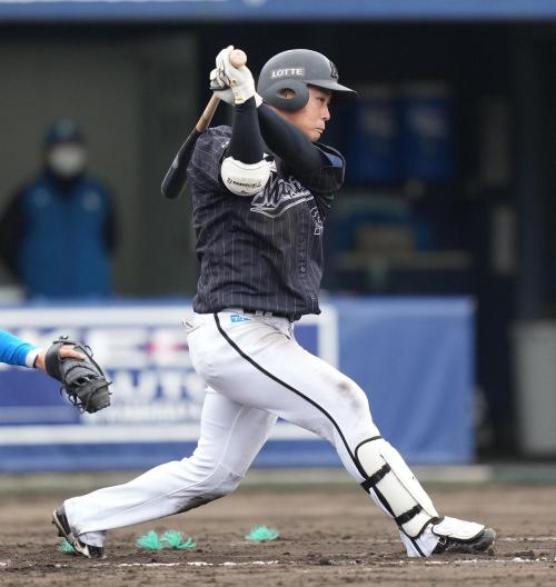 好調続くロッテ平沢大河 日本ハム新外国人ヌニエスの突然の問いかけに