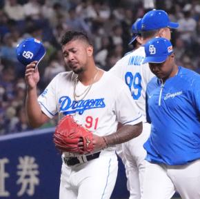 【中日】井上監督、５回もたずKOのメヒアに「悪い癖、弱気な部分が出ちゃう」／一問一答