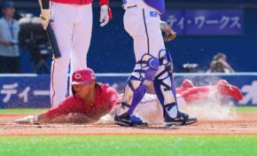 【広島】バウアー攻略へスタメン左打者6人　羽月隆太郎のホームスチールで初回に先制点もぎとる