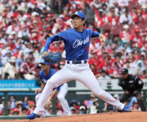 【中日】今季５度目の完封負けで連勝４で止まる　松葉貴大が７回２失点も打線援護できず
