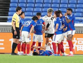 【横浜】ついにクラブワースト７連敗…神戸大迫に決勝点奪われ１－２、宮市負傷交代も響く