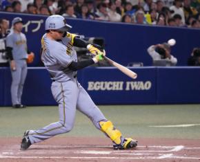 【阪神】森下翔太あと少し…左膝の痛みなんの　同点の９回、フェン直豪快二塁打…も得点ならず