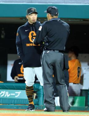 【巨人】キャベッジと若林楽人が負傷交代　阿部監督は「大丈夫だとは思う」「明日次第」と説明