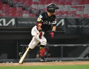 【ソフトバンク】結婚公表の育成勝連大稀2安打2打点「必死にやるだけ」韓国遠征6勝2敗で最終戦へ
