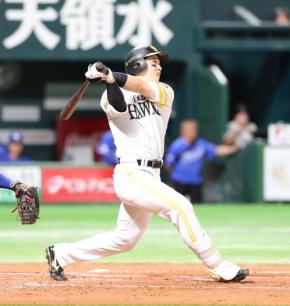 【ソフトバンク】栗原陵矢81打席ぶり３号「もうちょっと打てるよう」打率１割台も上昇気配の３出塁
