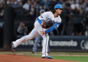 【日本ハム】プロ初勝利を狙う細野晴希が大荒れ！立ち上がり３者連続四球に押し出し四球