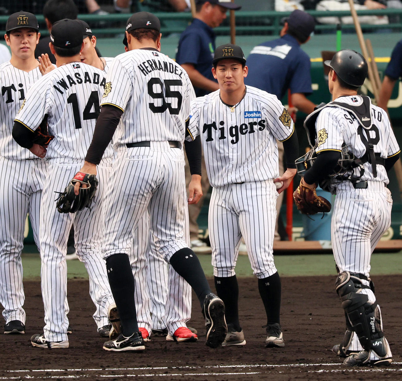 【阪神】伊原陵人「なんとか」同郷同学年の曽谷に投げ勝ち５勝目「映像見ていた」防御率は0.99に