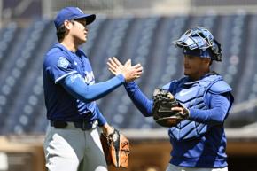 大谷翔平は「1番DH」ドジャースはブルペンデー　新人捕手ラッシングが４試合ぶりの先発