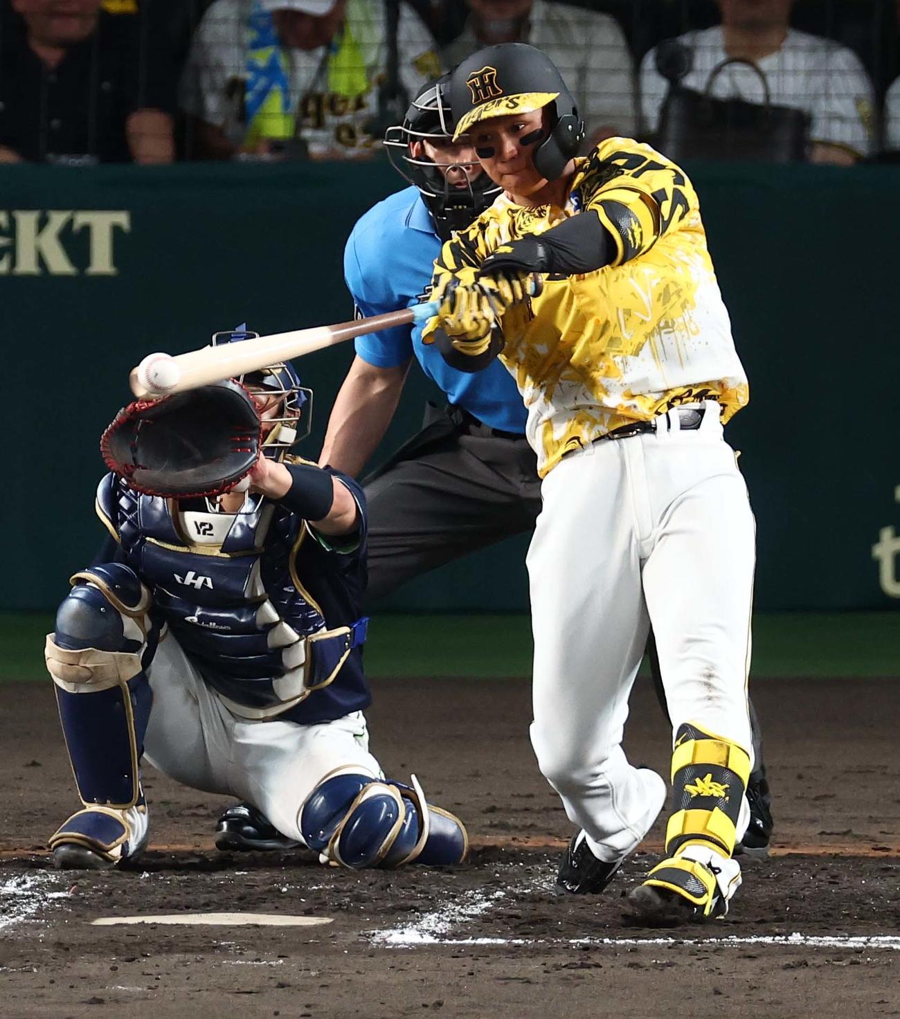 【阪神】６点ビハインドなんの　大逆転12連勝へドラ１クリーンアップ強烈３連打で反撃開始　
