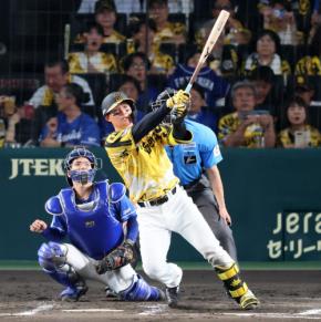 阪神】172キロ！132メートル！森下翔太の豪快16号で追いつく 2