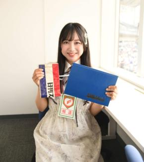NGT48西川晴菜、高校野球新潟大会を観戦　スコア記入も体験「あきらめなかった証しが」