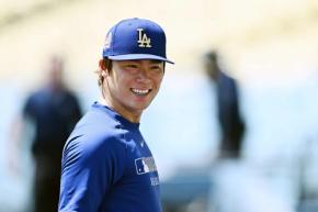 ドジャース山本由伸が球宴写真を投稿、大谷翔平＆スミスの愛あるイジリに「Thank　you」