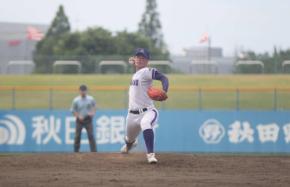 【高校野球】金足農が４強　吉田大輝は６回から２番手で登板、２回１安打無失点と好投／秋田