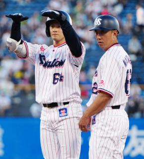 【ヤクルト】逆転呼ぶ岩田幸宏の12球の執念 初回3点劣勢から先頭出塁「やるべきことやれば」