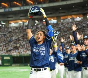 日本ハム】水谷瞬が自身初の2ケタ10号到達 昨季は幻の1本に