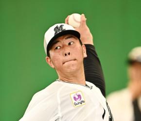 【ロッテ】吉川悠斗を支配下登録「本当にビックリ」２軍で５勝２敗、防御率3・67　背番号91