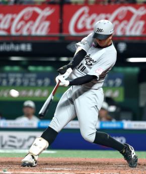 【ロッテ】4時間超えシーソーゲームは引き分け…大卒2年目上田希由翔に正真正銘のプロ初本塁打