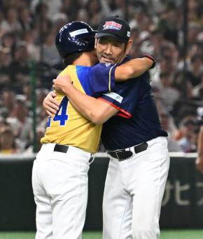 【ドリームマッチ】球場騒然！下柳剛の投球が桧山進次郎の背中直撃、両者接近一触即発の予感も…