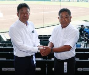 【甲子園】創成館・稙田監督、ナイター開幕戦へ「こういう経験はなかなかできない。楽しんで」