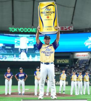 【ドリームマッチ】MVPは中島宏之「初めて来て、もらっていいのかな」能見篤史から最終回同点弾