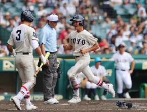 【甲子園】東洋大姫路が14年ぶり夏白星　白鳥翔哉真が２安打２打点　木下鷹大が３失点完投