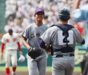 【甲子園】花巻東の背番17萬谷が１失点完投　大谷翔平も着用番号に明徳義塾・馬淵監督も納得