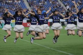 【G大阪】NMB48が試合前にライブ 応援番組MC小嶋花梨「夢を超えてきた景色でした」