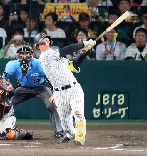 阪神】森下翔太、佐藤輝明の連弾追い上げ届かず…本拠“凱旋”も