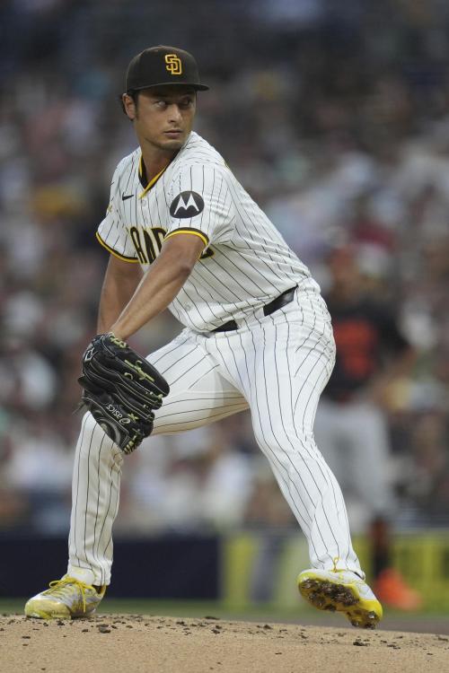 ダルビッシュ有 5回途中4失点で4勝目ならず 初回だけで30