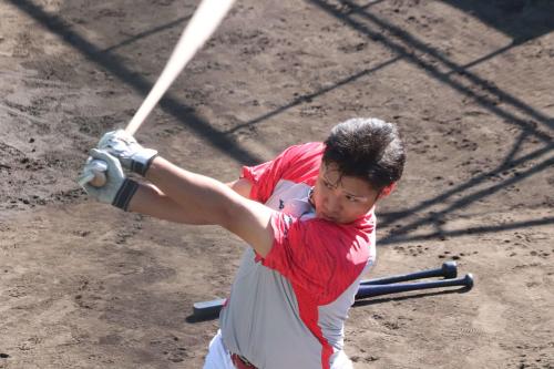 あさつあ‼️！広島カープ田村選手木製バット！！ あさつあ‼️！広島カープ田村選手木製バット！！ 2センチ長いだけで