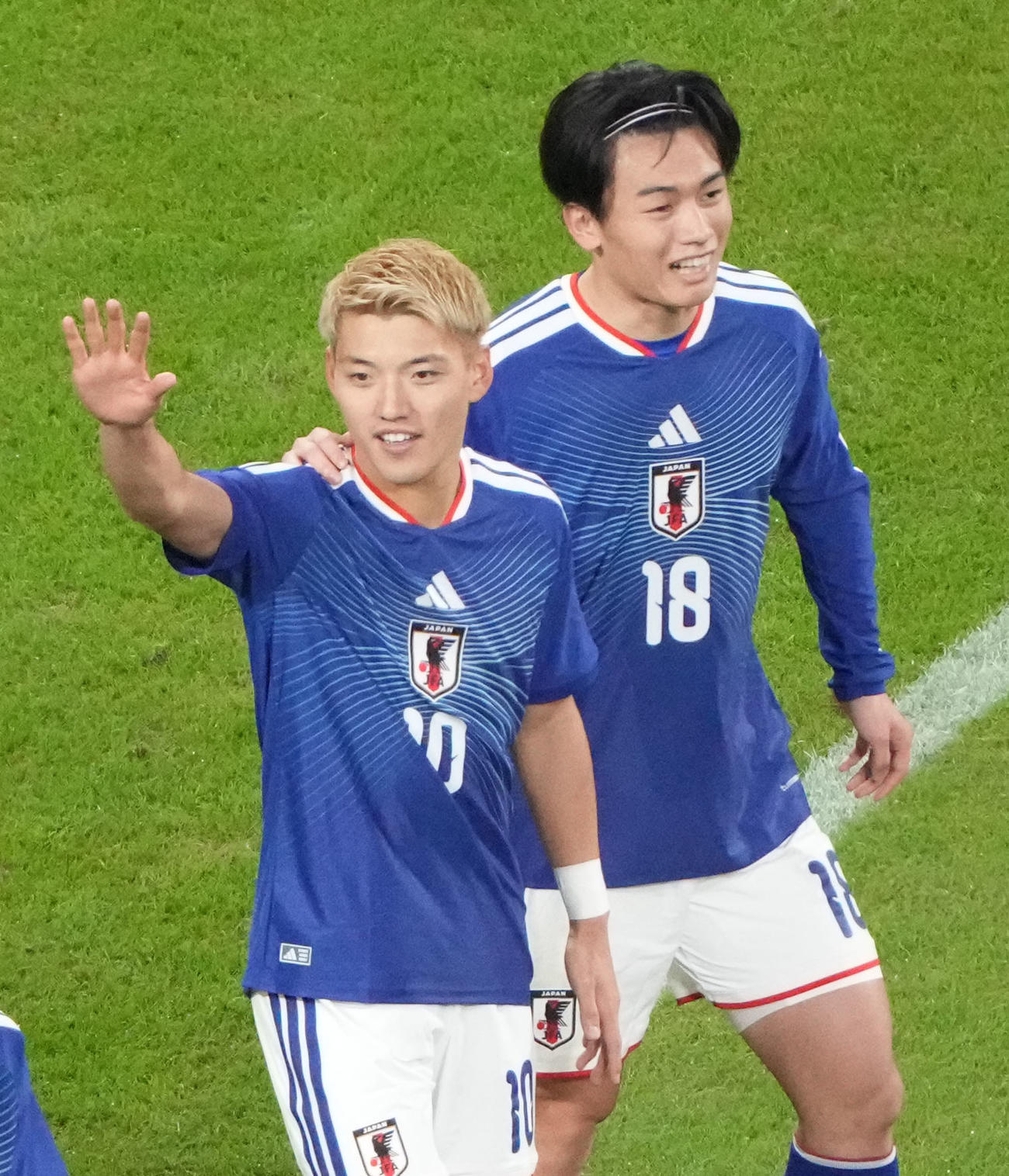 【日本代表】堂安律「得意なコース」ニアサイド打ち抜き代表１年５カ月ぶり弾　本番へ「集大成」