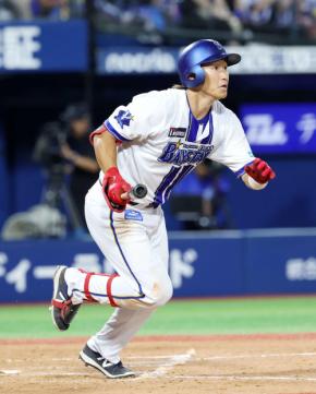 【DeNA】井上絢登「宇宙ー！」宇宙ポーズ定着目指す「打率が課題」