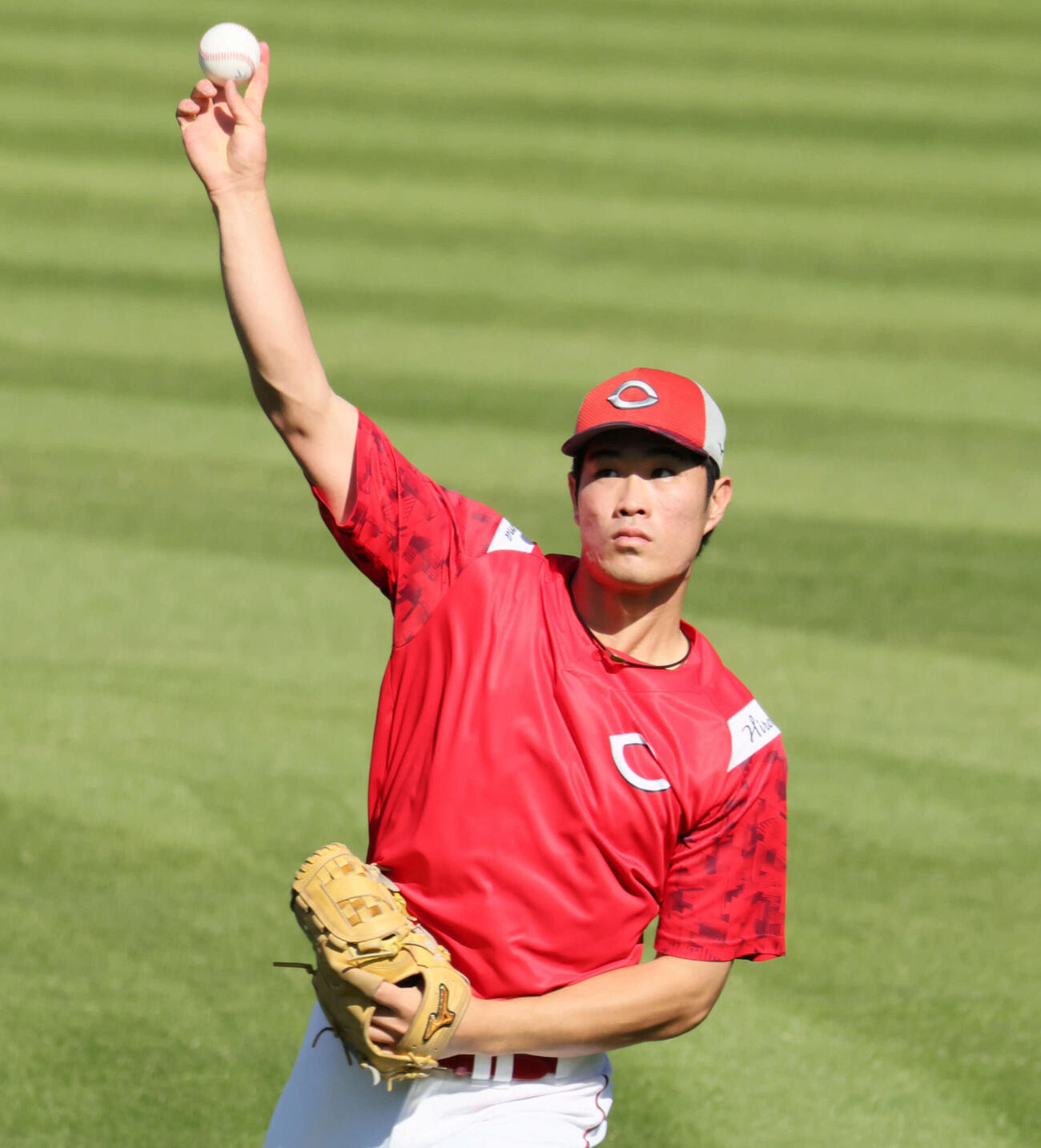 【広島】斉藤優汰と遠藤淳志が紅白戦好投、１軍つかむ「見てみたいなと思わせてくれた」新井監督