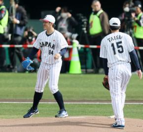 【侍ジャパン】追加選出の隅田知一郎「監督の起用のイメージに」ひとまず背番「84」でスタート