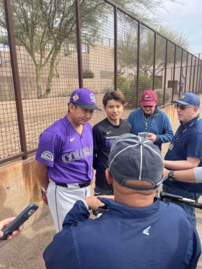 ロッキーズ菅野智之、打者６人に無安打１Ｋ　21日に宮崎で侍合流「毎日かみしめて過ごしたい」