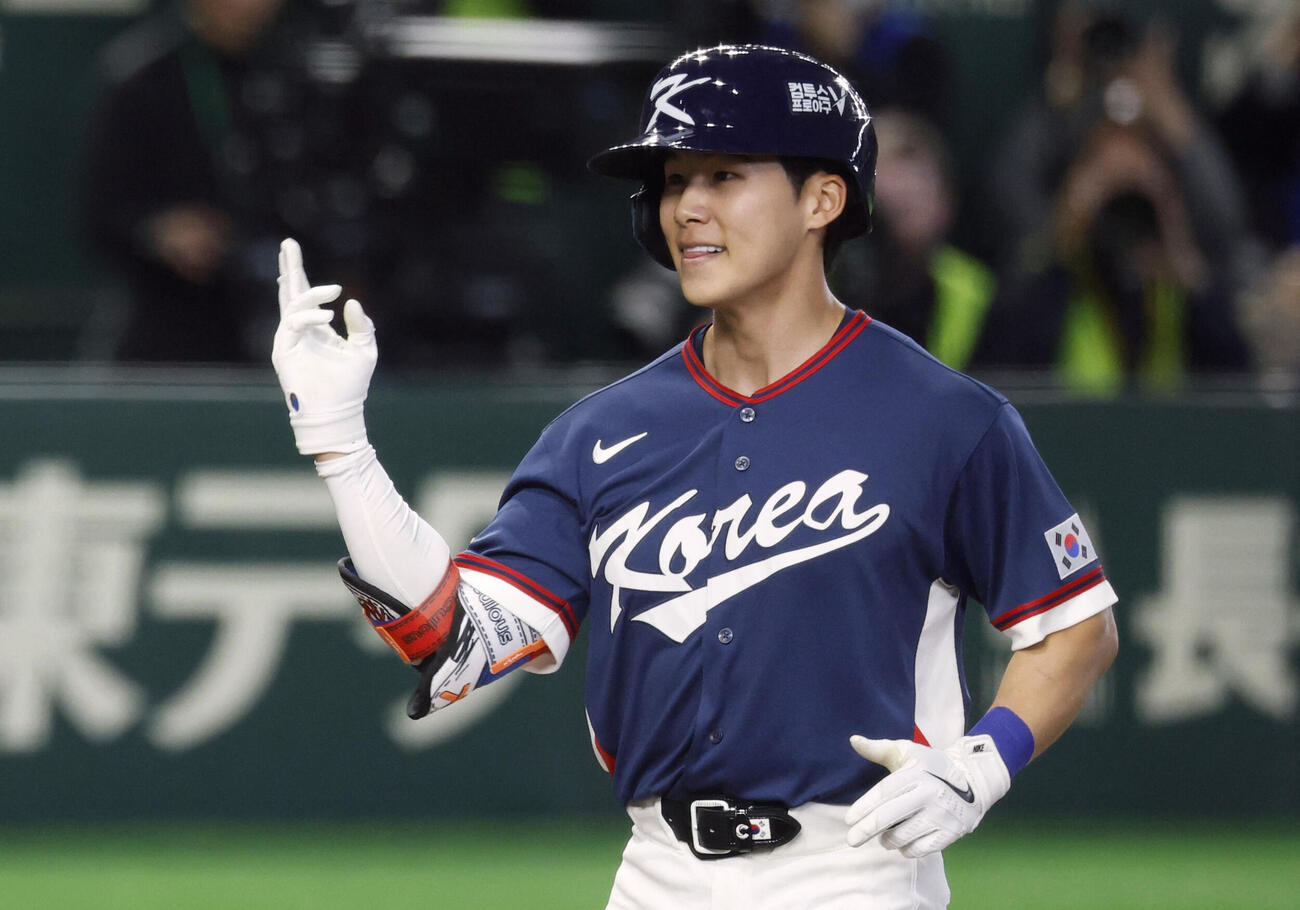 【WBC】大谷翔平と同僚の韓国キム・ヘソンが４回に同点２ラン　観客席から「テーハミング」