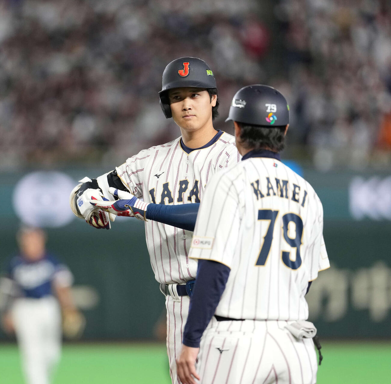【WBC】大谷翔平が２戦連続マルチ！第３打席は中前打も直後にキム・ヘソンにアウトとされる