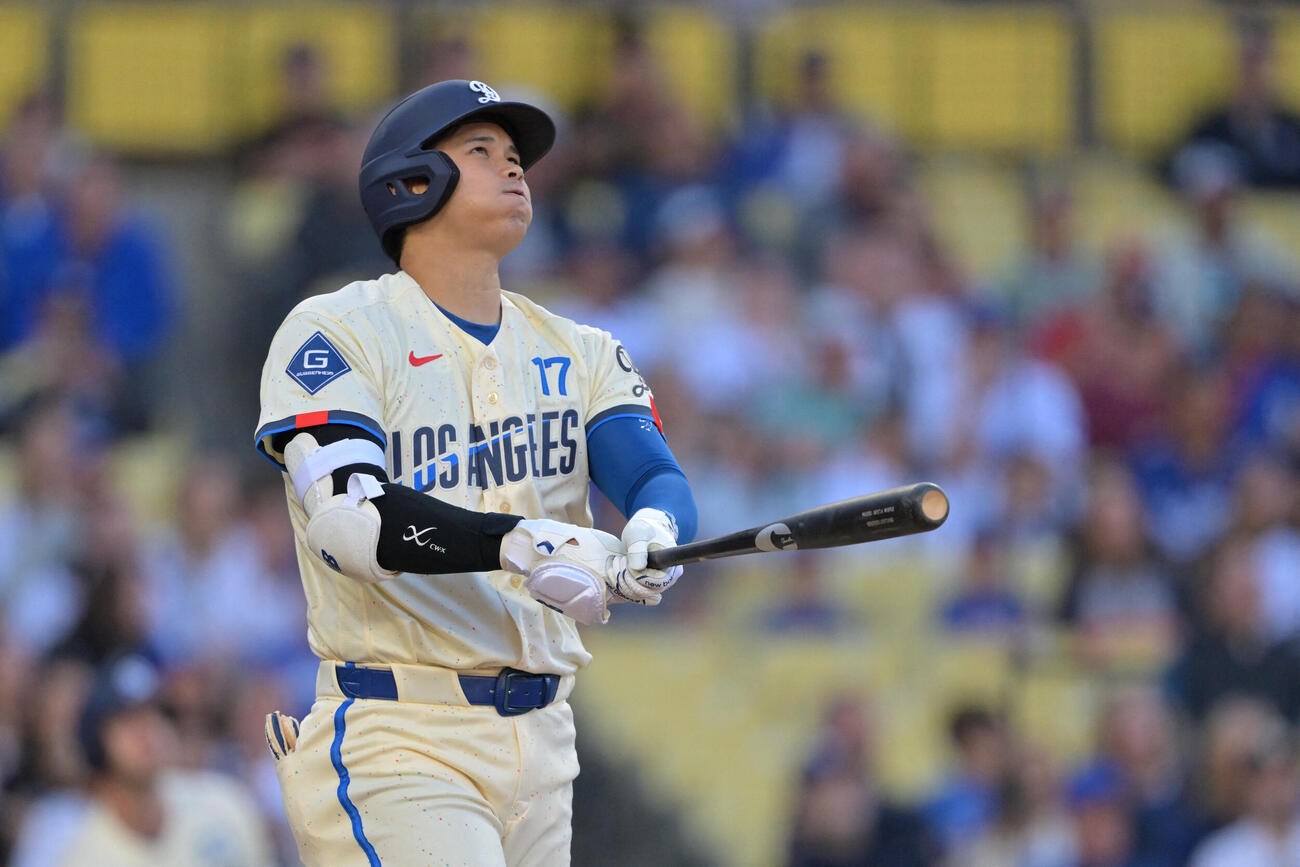大谷翔平、初の先頭打者弾返し　通算25本、打てば勝率72％