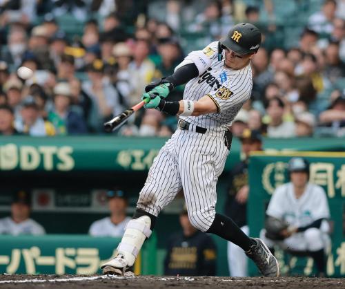 阪神】驚異の打球速度187キロ弾！佐藤輝明「しっかり当たれば出るかなと。