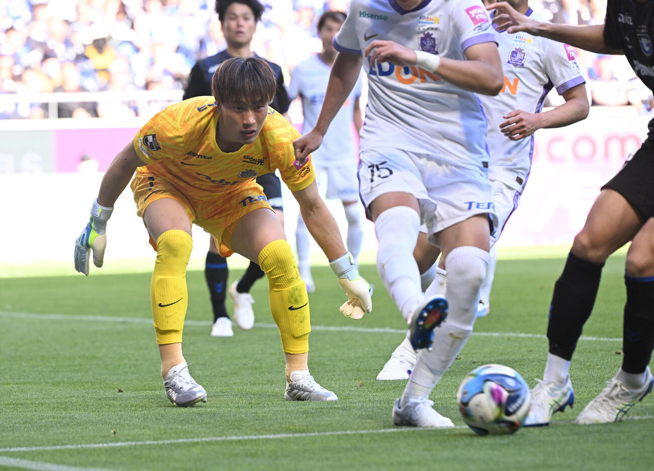 【広島】大迫敬介がW杯メンバー発表前ラストマッチで好セーブ　「やることはやったので待つだけ」