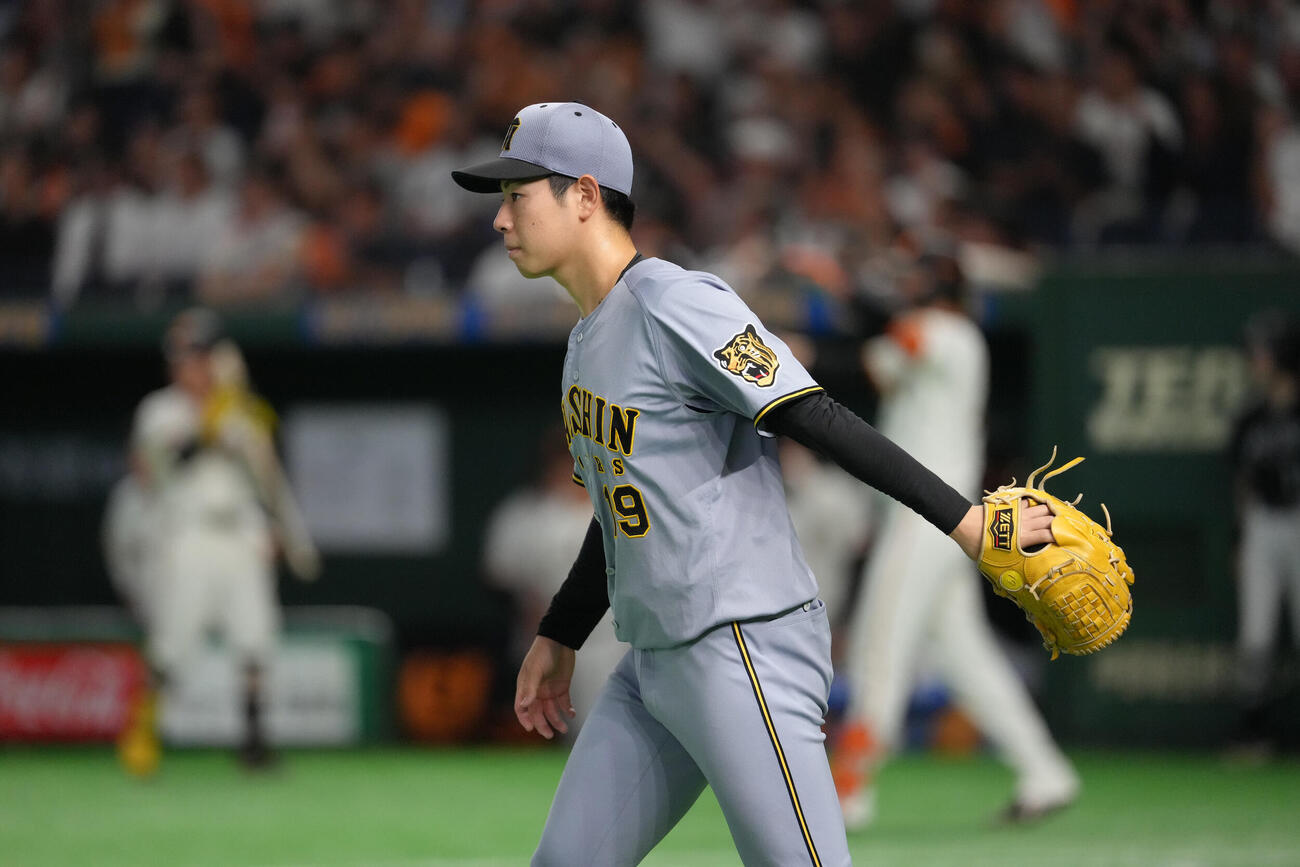 【阪神】下村海翔、中山礼都に先制２ラン浴びる　