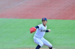 【U18】高岡第一・前田侑大「少し緊張も…ウズウズがありました」今大会初登板で150キロ