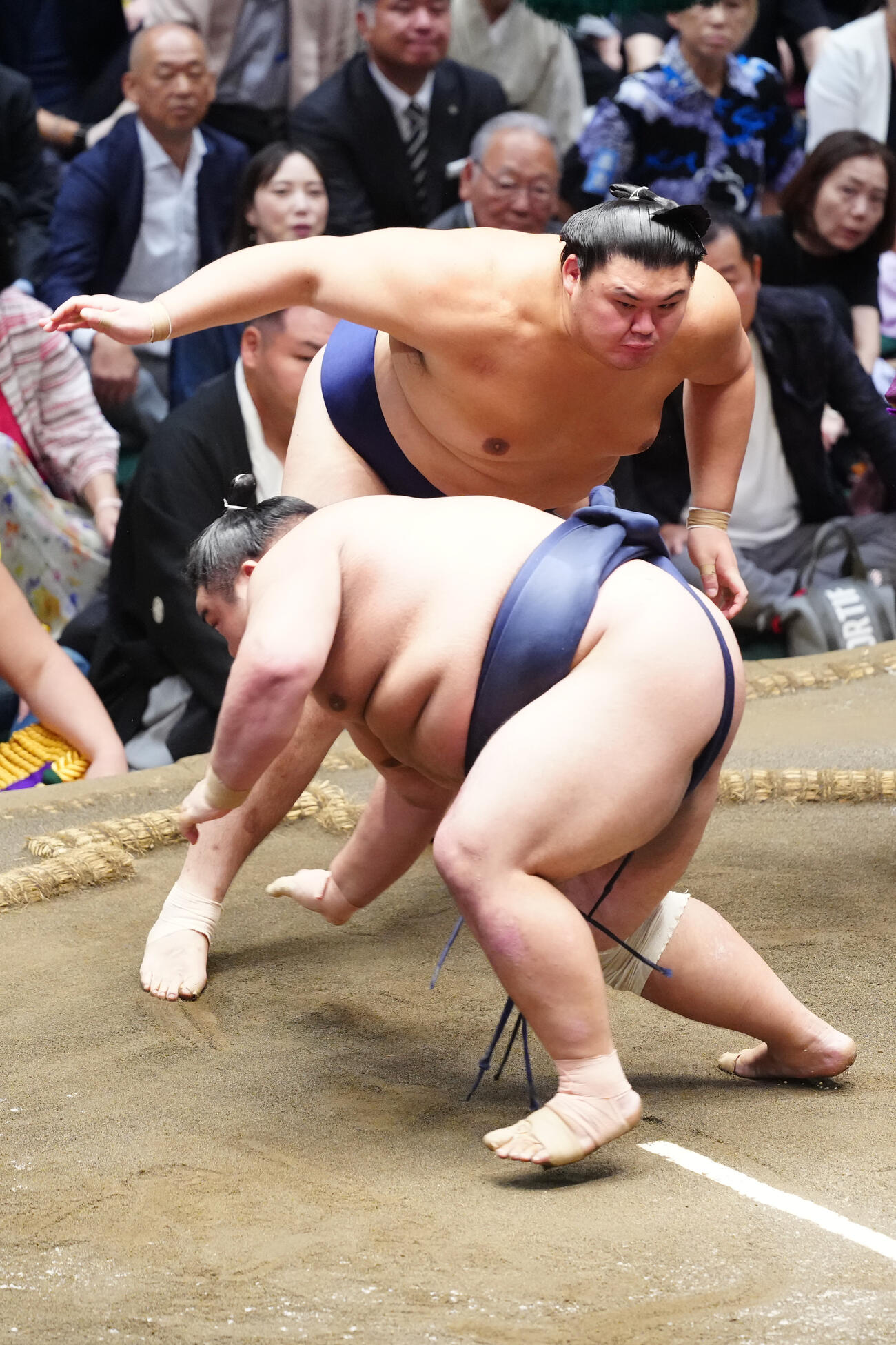 藤凌駕、初の結びで横綱大の里に黒星「もったいない一番。もっと相撲をとりたかった」