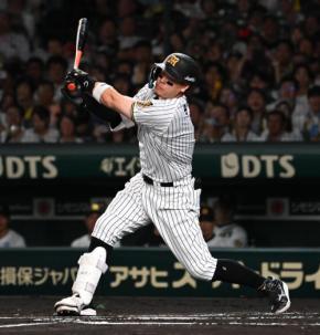 【阪神】佐藤輝明、シーズン40二塁打に到達 球団記録は広島新井監督 死闘ドローに「最低限」