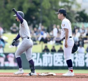 【国スポ】花巻東が横浜破り決勝へ　甲子園のリベンジ　タイブレーク８回に古城が織田から適時打