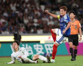 【横浜】宮市亮、先制ミドル弾も勝利に届かず「タイトルを目指すには絶対に勝ち点３を…」