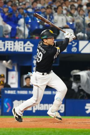 【ソフトバンク】山本祐大、日本シリーズで古巣本拠地凱旋　両チームファン拍手　石田裕から安打
